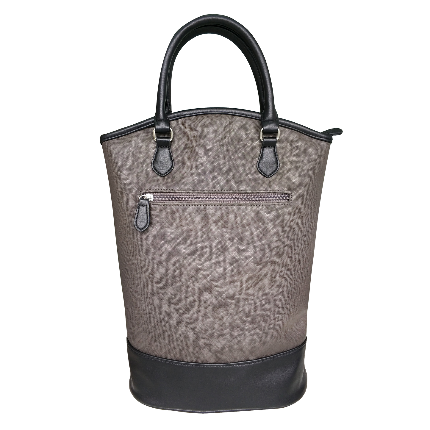 Sachi Insulated Two Bottle Wine Tote - Taupe