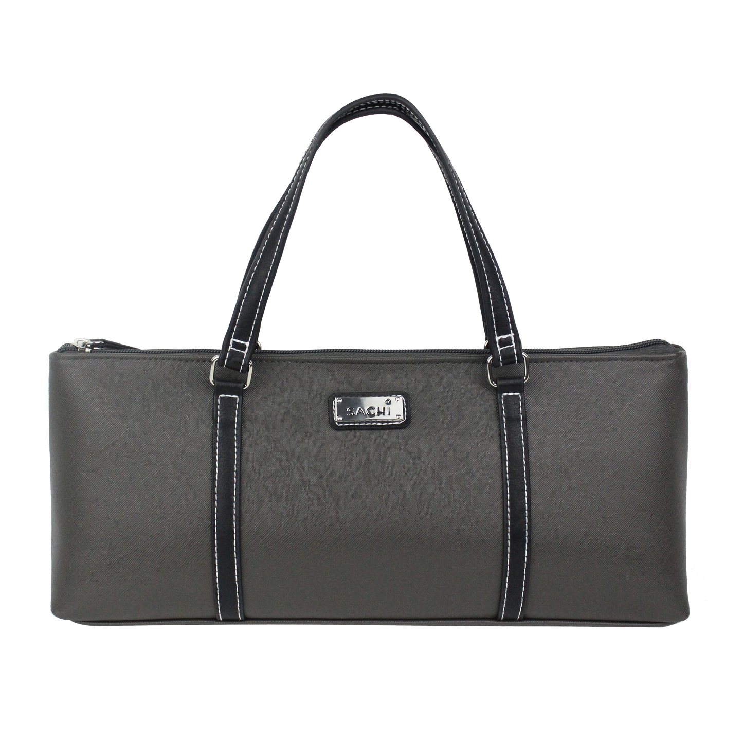 Sachi Insulated Wine Purse - Charcoal